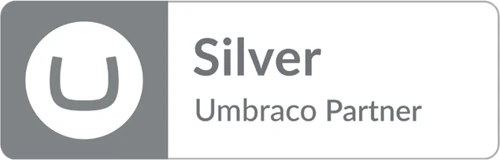 An image of the Umbraco Silver Partner logo