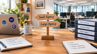 Small agency or large agency?